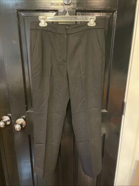 J.Crew Kate Straight Leg Pants Size 8 Black